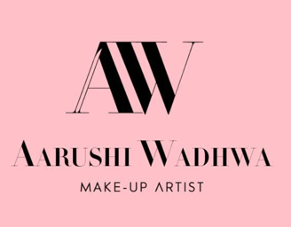 An image showing logo of Aarushi Wadhwa makeup artist, Bridal Makeup Artist in Karnal
