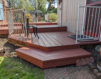 DECK PAINTING AFTER MEDFORD OREGON