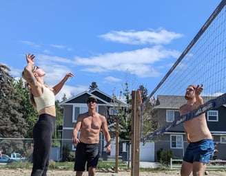 Beach Volleyball, Club Tournament, Kelowna BC, Genesis Beach Classic