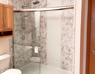 custom shower