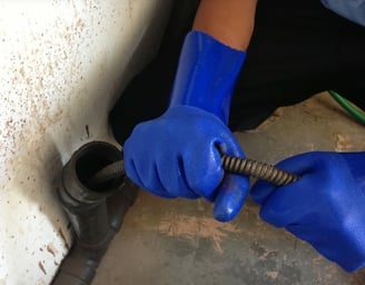 desentupimento de tubulação