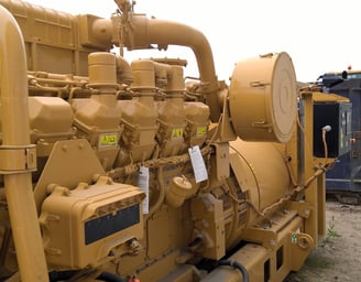 CAT 3512C, 1045kW Prime, 600v. 60 Hz. 1200 RPM, Diesel Generator Set