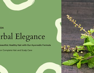Herbal elegance by IndusVeda for stunning hair