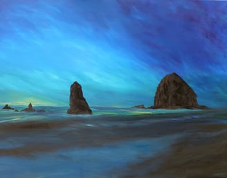 Dusk at Haystack