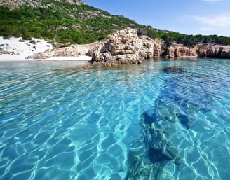 Cala Soraja, Isola di Spargi, Arcipelago di La Maddalena