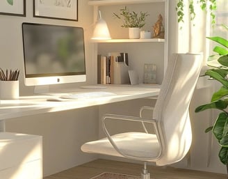 Office chair tilt lock fixed and back support aligned in Lower Parel