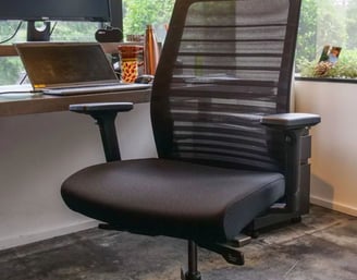 Mesh chair backrest and tilt mechanism repaired in Andheri
