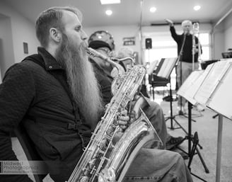 Rob Funk rehearsing 2024