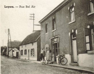 Abncienne épicerie rue de Belair à Loyers-Namur