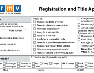 RMV Forms