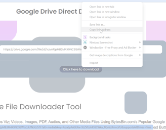 How to skip google's virus scan for large files