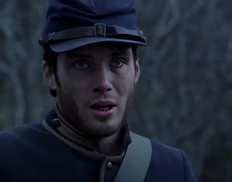 Cillian Murphy as a young soldier in Cold Mountain (2003)