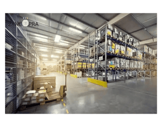 Almacén con productos listos para exportación, ideal para mayoristas y proveedores industriales.