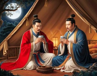Dực Thánh Vương Đông Chinh Vương bàn kế