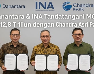 Danantara & INA Tandatangani MOU Rp12,8 Triliun dengan Chandra Asri Pacific | NuntiaNews