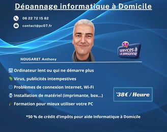 flyer pc07 pour dépannage ordinateur a domicile