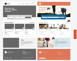 Easily Led wireframe