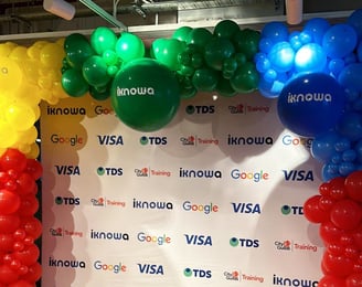 Balloon Arch with Backdrop