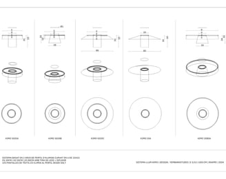 dibujo técnico sistema de luces kimo