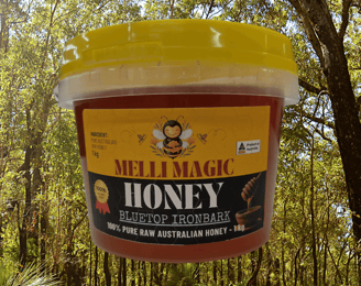 bluetop ironbark honey 1kg