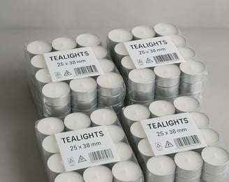 Notfall Teelichter Set