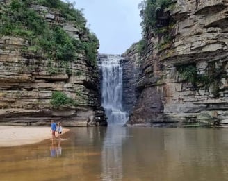 Mnyameni Falls White sandy beaches
