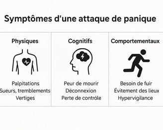 symptomes d'attaque de panique