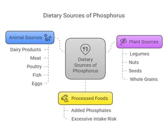 Phosphorus dietary requirement