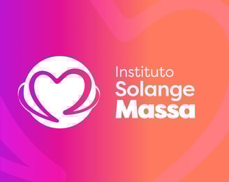 Logo em formato de coração para instituto social
