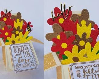 Handmade Fall Pop Up Card Ideas to Make Autumn Handmade Greeting Card