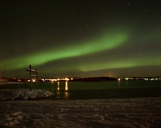 Polarlichter in Äkäslompolo