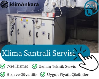 ankara klima santrali servisi