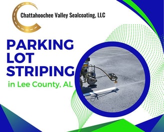 Parking Lot Line Painting Services in Lee County, AL
