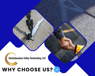 Choose Chattahoochee Valley Sealcoating for parking lot sealcoating