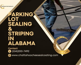 Expert Parking Lot Sealing & Striping Services in Alabama