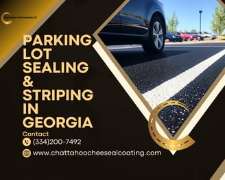 Parking Lot Sealing & Striping in GEORGIA - Chattahoochee Valley Sealcoating