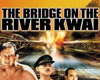 The Movie " The Bridge On The River Kwia" cover for Tours of War