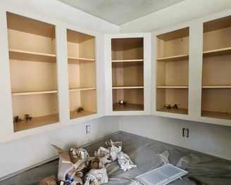painting cabinets
