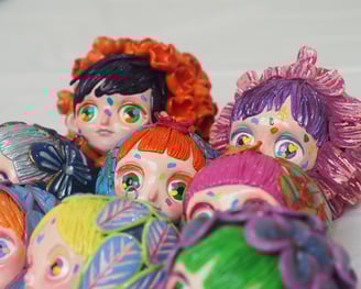 all-season ornaments 2022 polymer clay sculpture