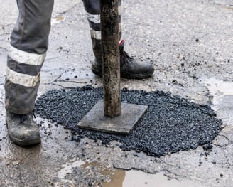 Asphalt Pothole Repair Service - Chattahoochee Valley Sealcoating Company