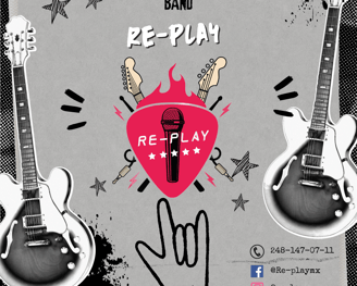 Post de instagram Rock Band Re-Play Mx