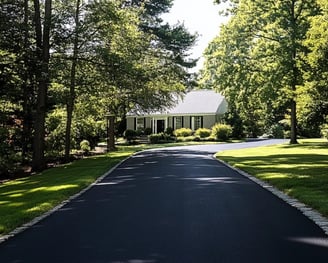 Residential asphalt sealcoating by Chattahoochee Valley Sealcoating