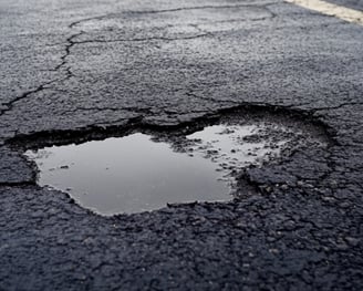 Pothole Repair by Chattahoochee Valley Sealcoating in Newnan, Georgia