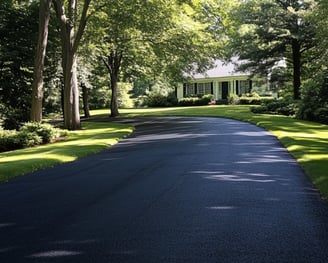 Driveway sealcoating company's work in Opelika, Alabama