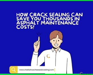 How Crack Sealing Can Save You Thousands in Asphalt Maintenance Costs!