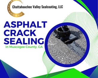 Asphalt Crack Sealing Service in Muscogee County, GA