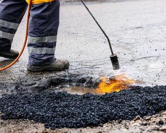 Long lasting pothole repairs in LaGrange, GA
