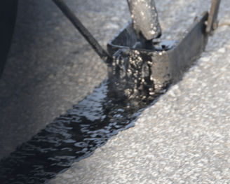 Asphalt crack repair in LaGrange, Georgia