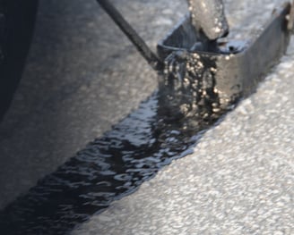 Asphalt crack repair by Chattahoochee Valley Sealcoating in Newnan, Georgia