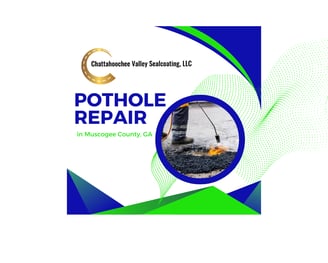 Pothole repair in Muscogee County, GA